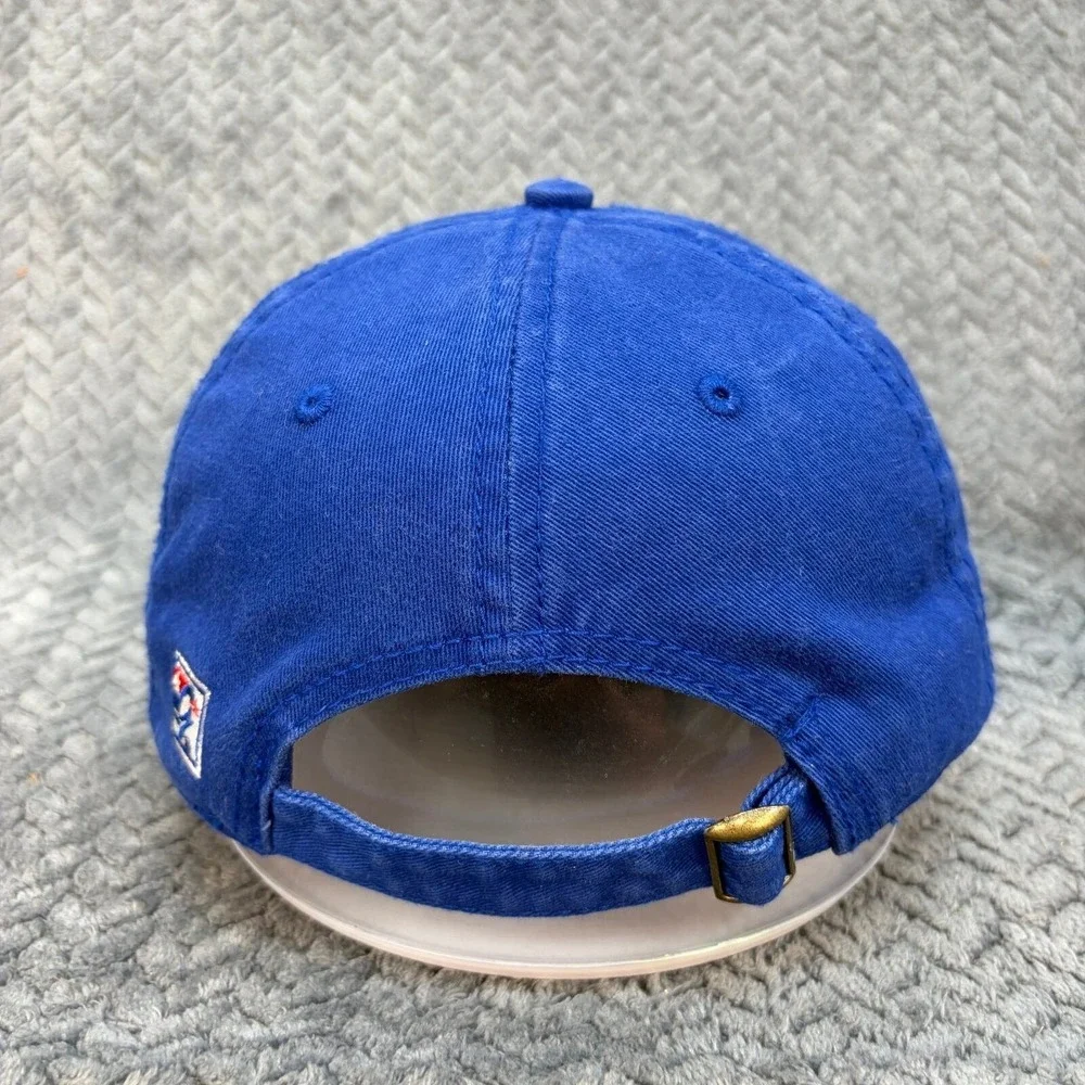 The Game Tulsa Golden Hurricane Hat Mens Blue Adjustable Strapback Cap 0872